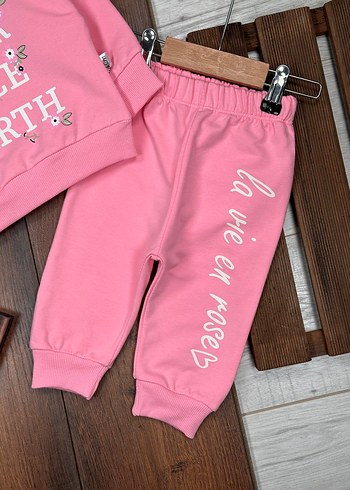 Prenseslere Özel: Pembe Eşofman Takımı 2 yaş - Görsel 4