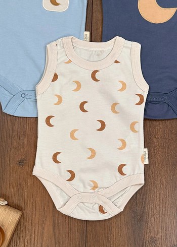 Necix's Premium 3'lü Bebek Body Set 1-3 ay - Görsel 5