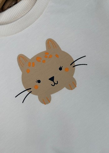 Leopar Desenli İkili Kız Bebek Takım  - Görsel 3