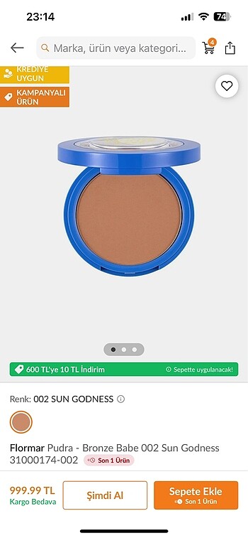 Flormar bronzer
