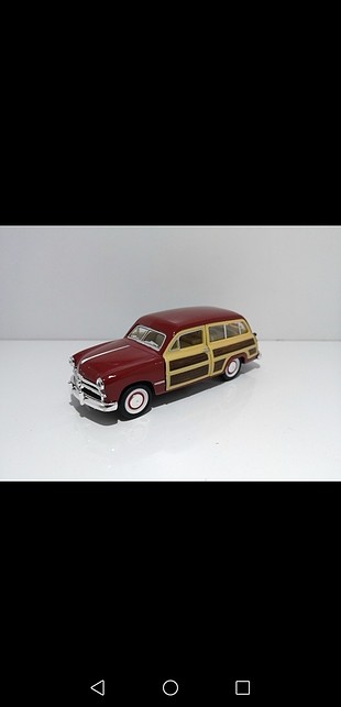 1949 FORD WOODY WAGON DİECAST MAKET MODEL ARABA 