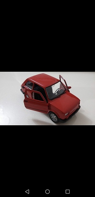 FİAT 126BİS DİECAST MAKET MODEL ARABA 