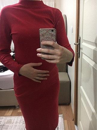 Triko tunik elbise