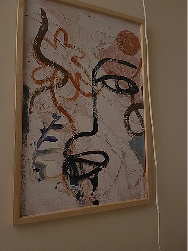  Beden 40x60 ahşap çerçeve tablo