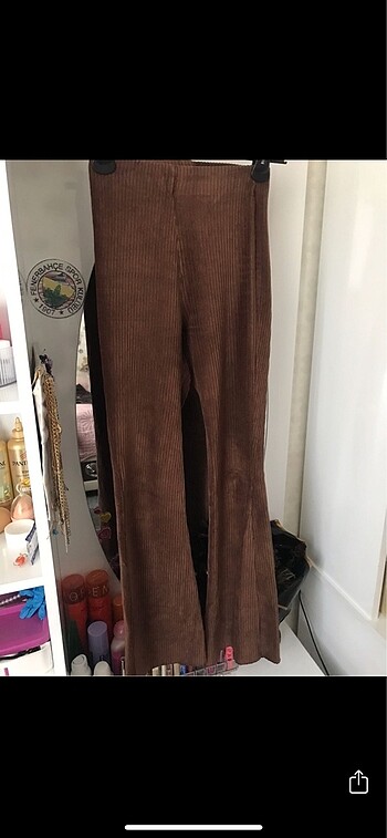 Bershka fitilli ispanyol paça