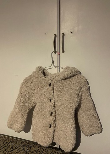 Kapüşonlu Gri Erkek Çocuk Kürk Detaylı Mont - Görsel 4