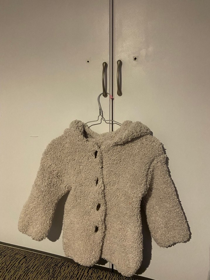 Kapüşonlu Gri Erkek Çocuk Kürk Detaylı Mont - Görsel 4