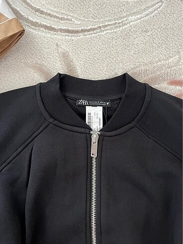 s Beden siyah Renk Zara Peluş bomber