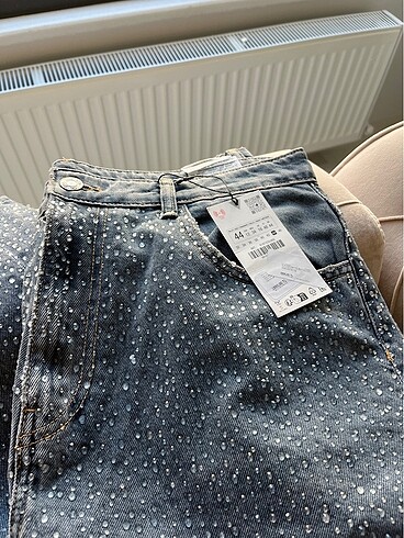 xxl Beden zara taşlı jean