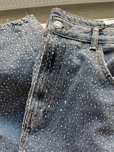 Zara zara taşlı jean