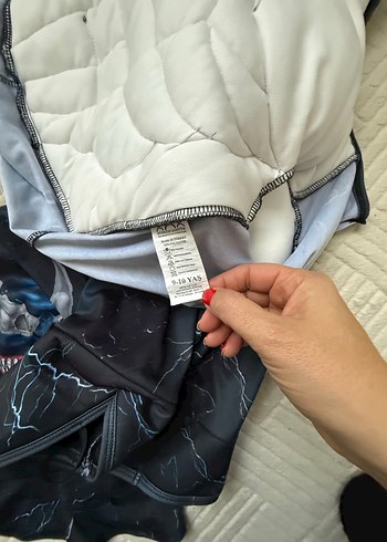 Çocuklar için venom  Siyah Kostüm Seti - Görsel 5