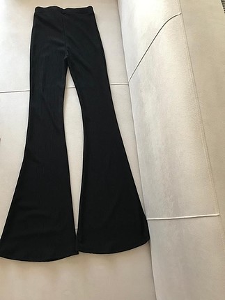 Diğer ispanyol paça tayt pantalon