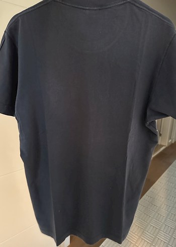 Erkek Mavi Baskılı Kısa Kollu Tişört - Görsel 6