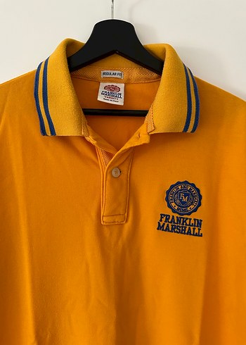 Sarı Düğmeli Kısa Kollu Polo Tişört - Görsel 2