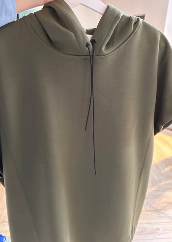 MNG Kadın Haki Midi Hamile Ceket - Görsel 2