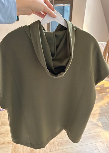 MNG Kadın Haki Midi Hamile Ceket - Görsel 4