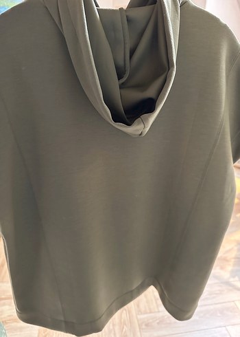 MNG Kadın Haki Midi Hamile Ceket - Görsel 3