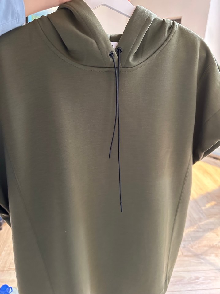 MNG Kadın Haki Midi Hamile Ceket - Görsel 2