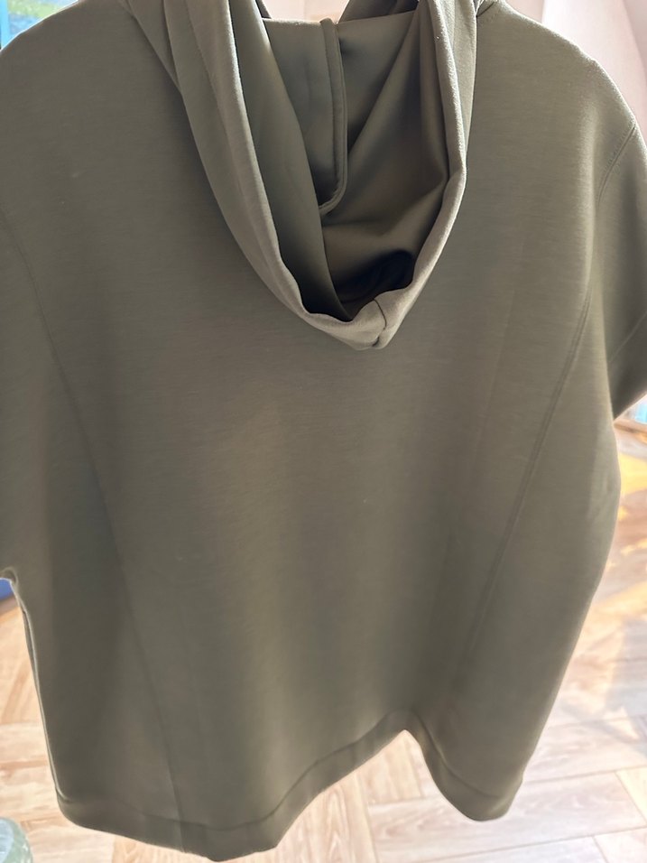 MNG Kadın Haki Midi Hamile Ceket - Görsel 3