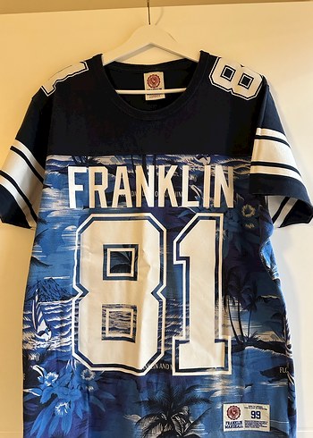 Mavi Baskılı Erkek Tişört 81 Desenli - Görsel 6