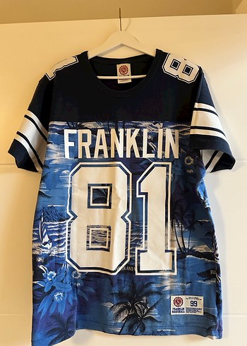 Mavi Baskılı Erkek Tişört 81 Desenli - Görsel 7