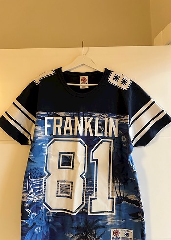 Mavi Baskılı Erkek Tişört 81 Desenli - Görsel 5