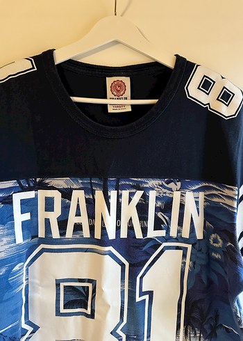 Mavi Baskılı Erkek Tişört 81 Desenli - Görsel 4