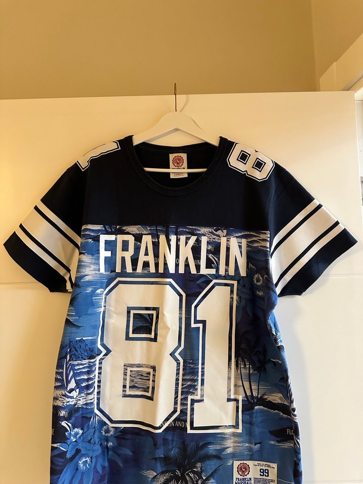 Mavi Baskılı Erkek Tişört 81 Desenli - Görsel 5