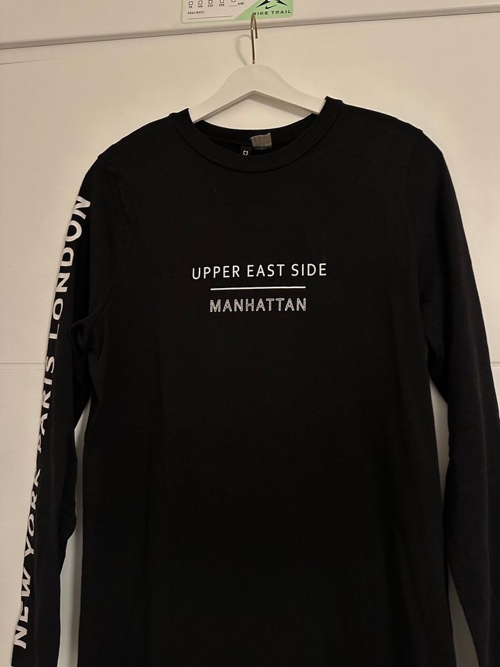 Siyah Drapeli Uzun Kollu Uzun Elbise - Görsel 3