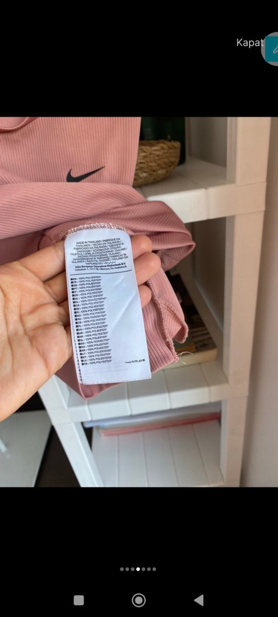 orijinal nike crop - Görsel 4