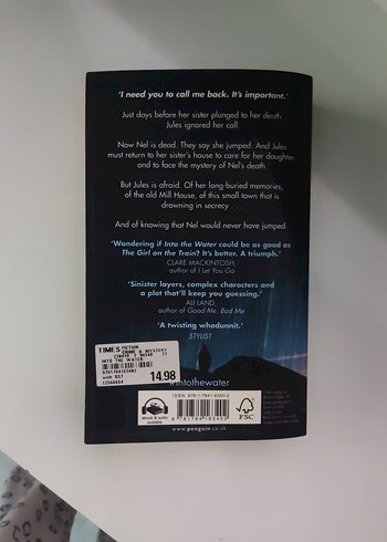 Paula Hawkins - Into the Water Romanı - Görsel 2