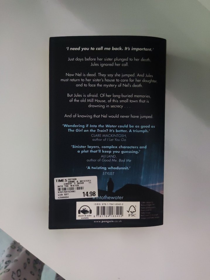 Paula Hawkins - Into the Water Romanı - Görsel 2