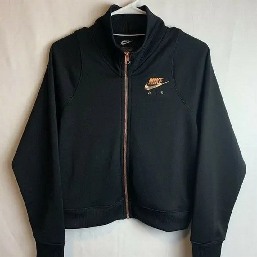 Nike Siyah Fermuarlı Kadın Ceket - Görsel 3