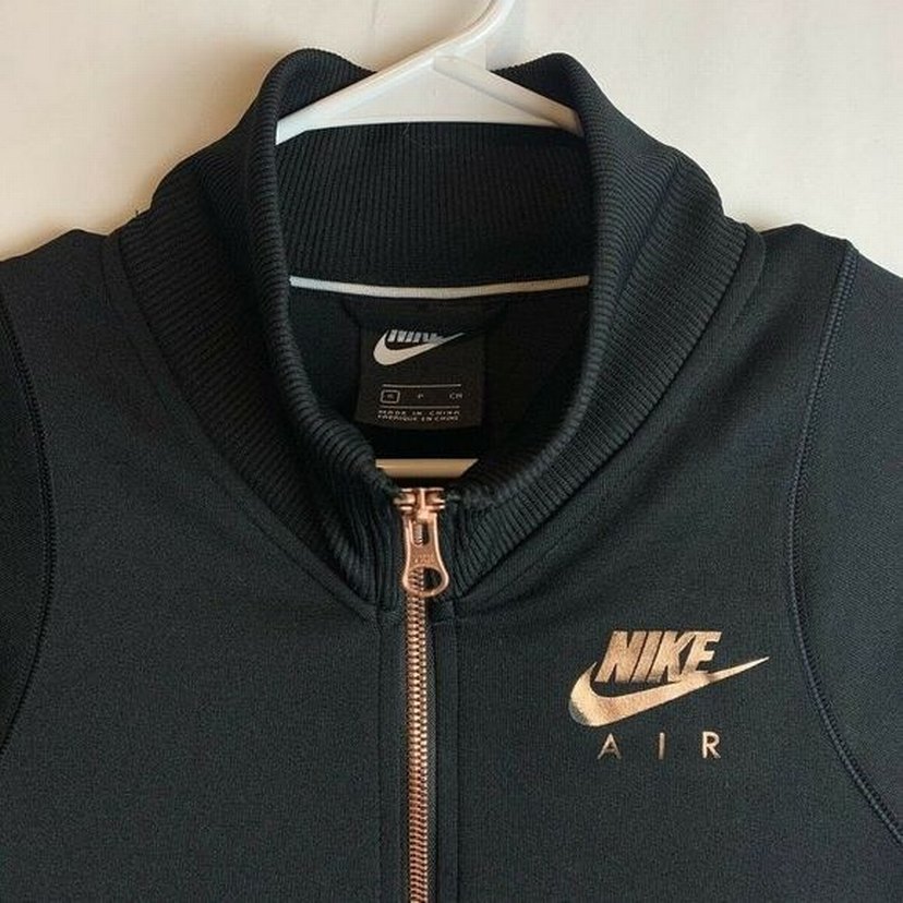 Nike Siyah Fermuarlı Kadın Ceket - Görsel 5