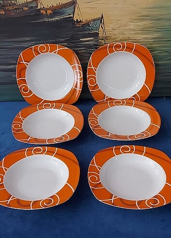 Avrupa 6 yemek tabağı