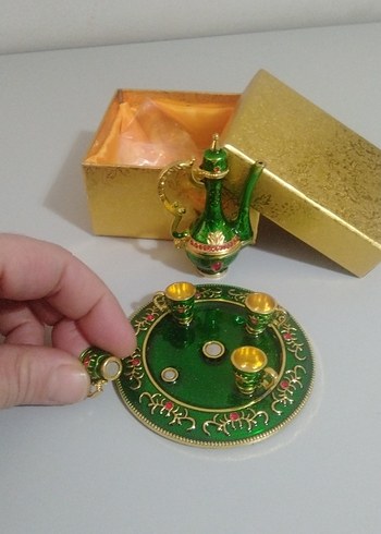 Dekoratif Mini İbrik Takım - Görsel 5