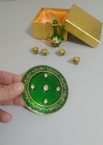 Dekoratif Mini İbrik Takım - Görsel 10