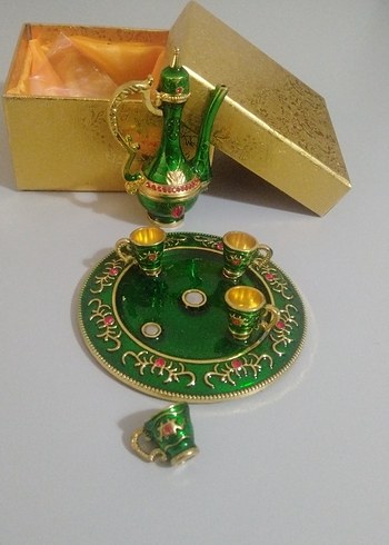 Dekoratif Mini İbrik Takım - Görsel 4