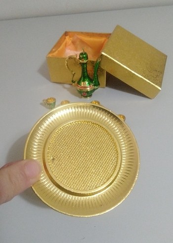 Dekoratif Mini İbrik Takım - Görsel 11