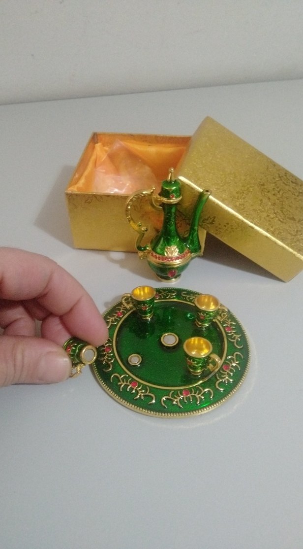 Dekoratif Mini İbrik Takım - Görsel 5