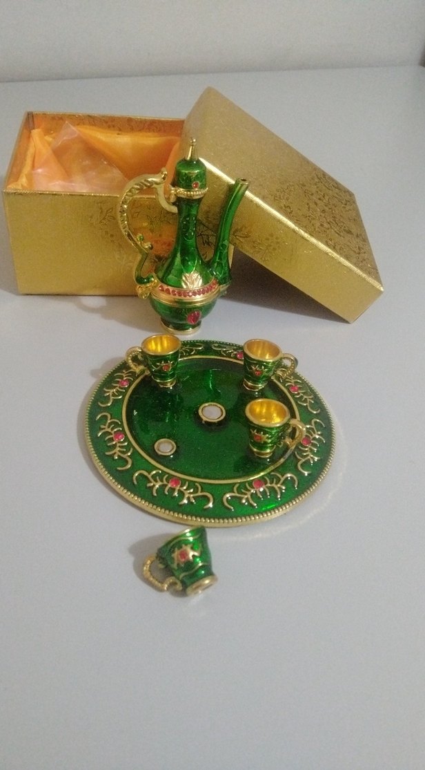 Dekoratif Mini İbrik Takım - Görsel 4