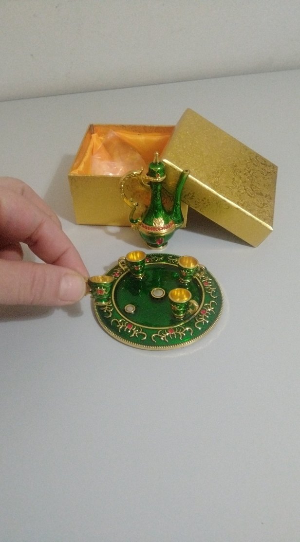 Dekoratif Mini İbrik Takım - Görsel 3