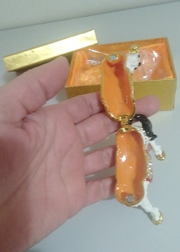 Metal Taşlı Süslü At Biblosu - Görsel 5