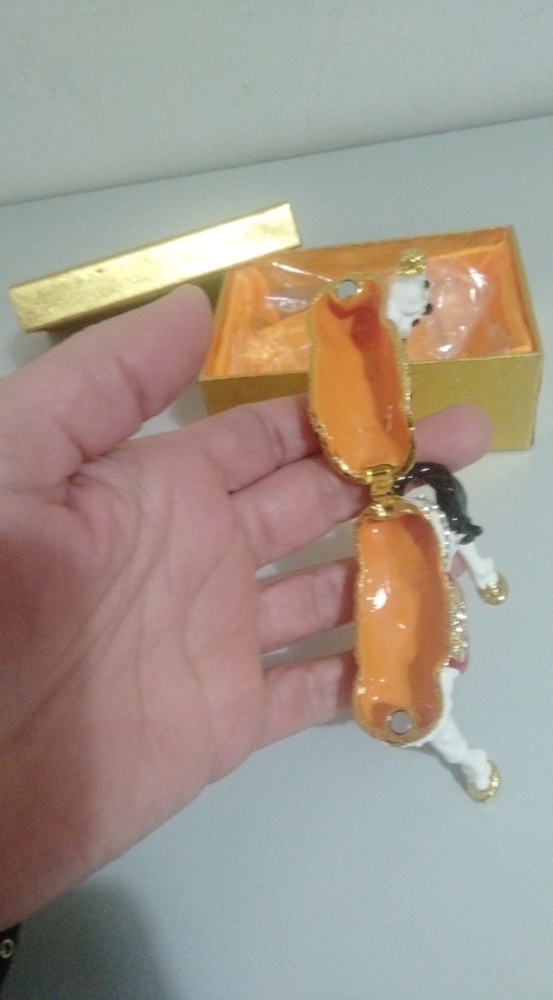 Metal Taşlı Süslü At Biblosu - Görsel 5