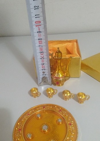 Dekoratif minik ibrik takımı - Görsel 7