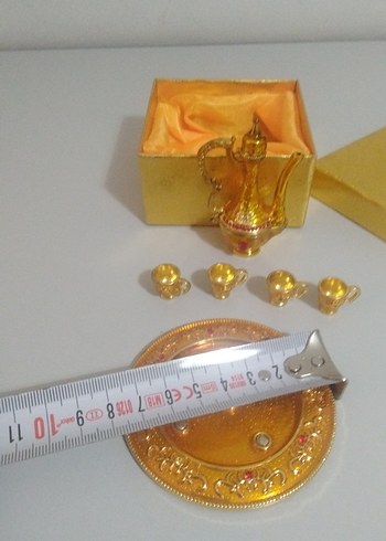 Dekoratif minik ibrik takımı - Görsel 6