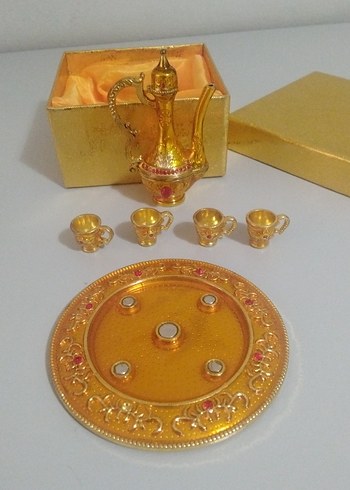 Dekoratif minik ibrik takımı - Görsel 5