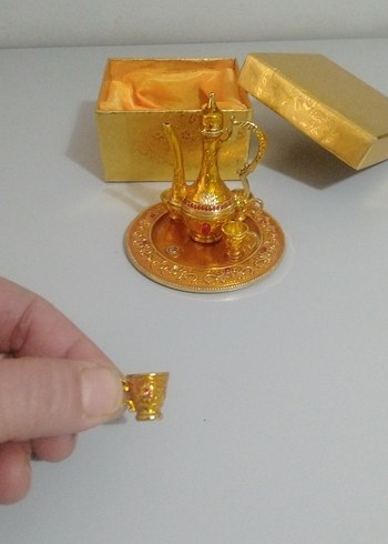 Dekoratif minik ibrik takımı - Görsel 3