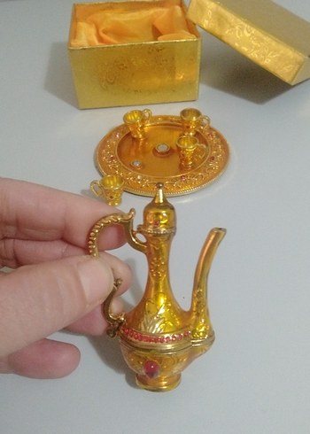 Dekoratif minik ibrik takımı - Görsel 4