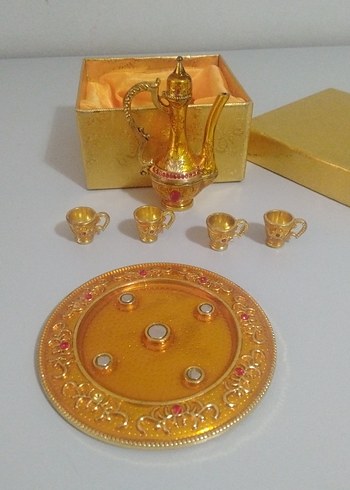 Dekoratif minik ibrik takımı - Görsel 9